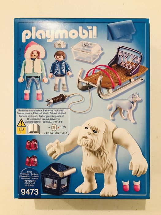 Набір Снігова людина та чарівна пригода, 9473 Playmobil, Новий