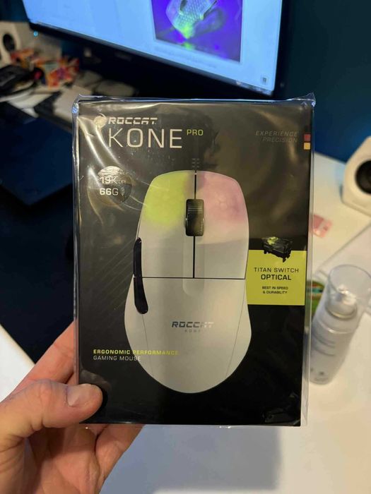 Mysz Roccat Kone Pro Biały (nowa)