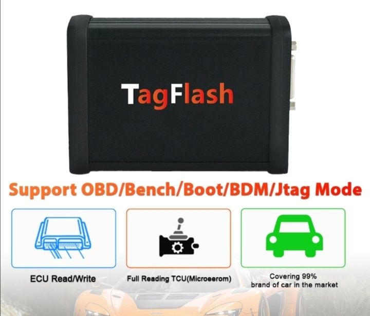 Tagflash "Fgtech galletto 2020" Reprogramador automóvel