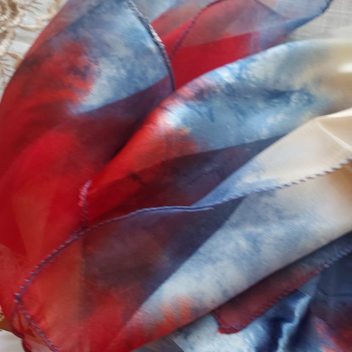 Ekstra szaliczek w pięknych kolorach