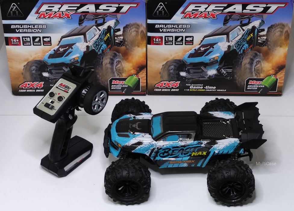 Машинка на радіоуправлінні 80 км/г SG 116 Max