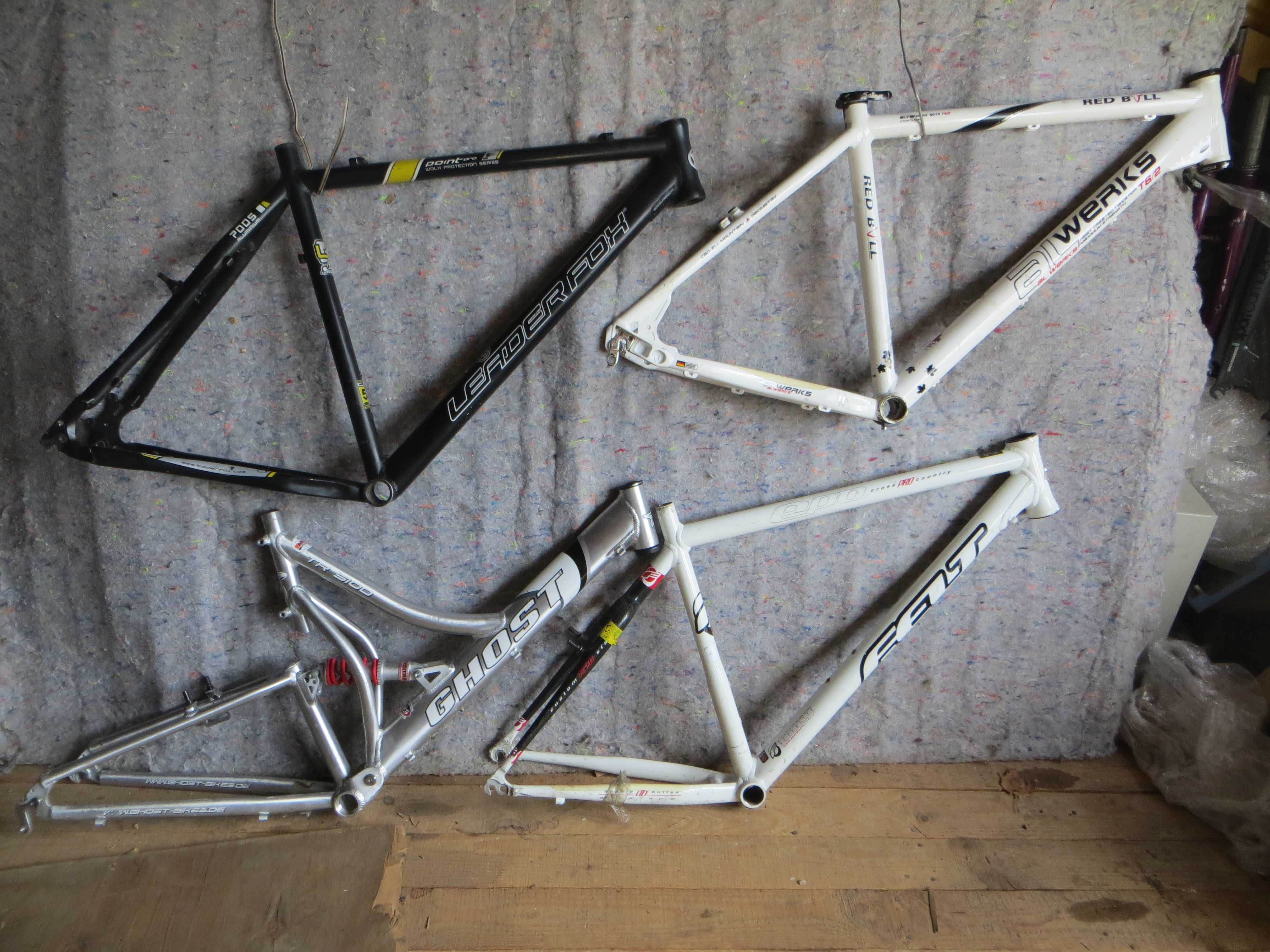 Рамы двухподвесы, хардтейлы specialized sunn и др