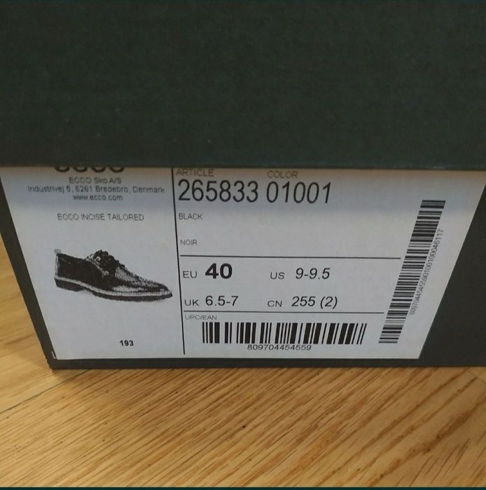 Ecco damskie pantofle