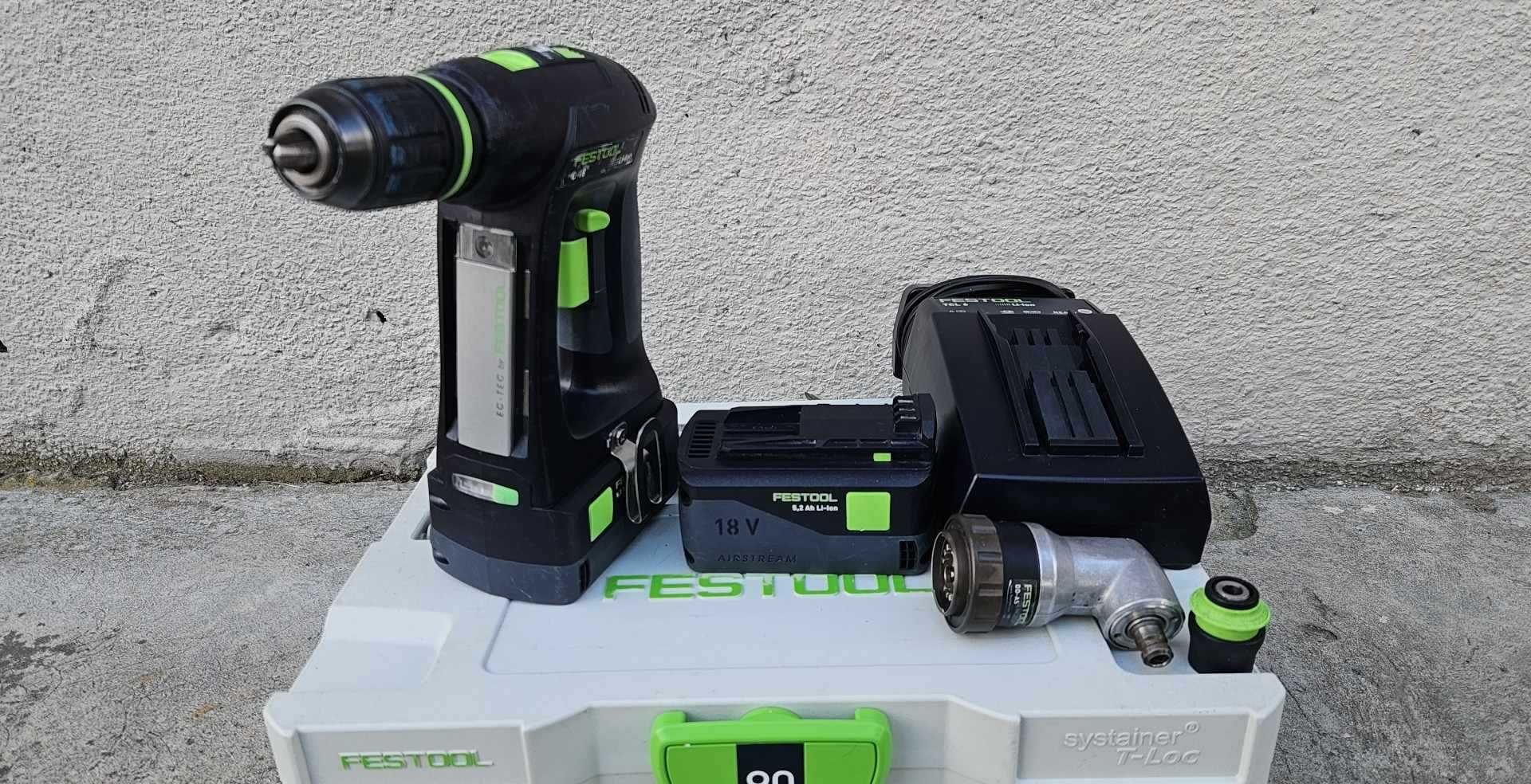 FESTOOL C 18 Li 5,2-Plus wiertarko-wkrętarka