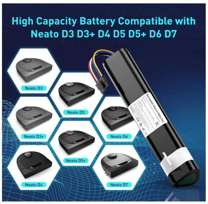 Bateria do odkurzacza Neato Botvac D3 D4 D5 D6 D7 14.4 V 6500 mAh