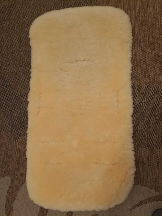 Wkładka do wózka skóra owcza norweska, gondola, spacerówka