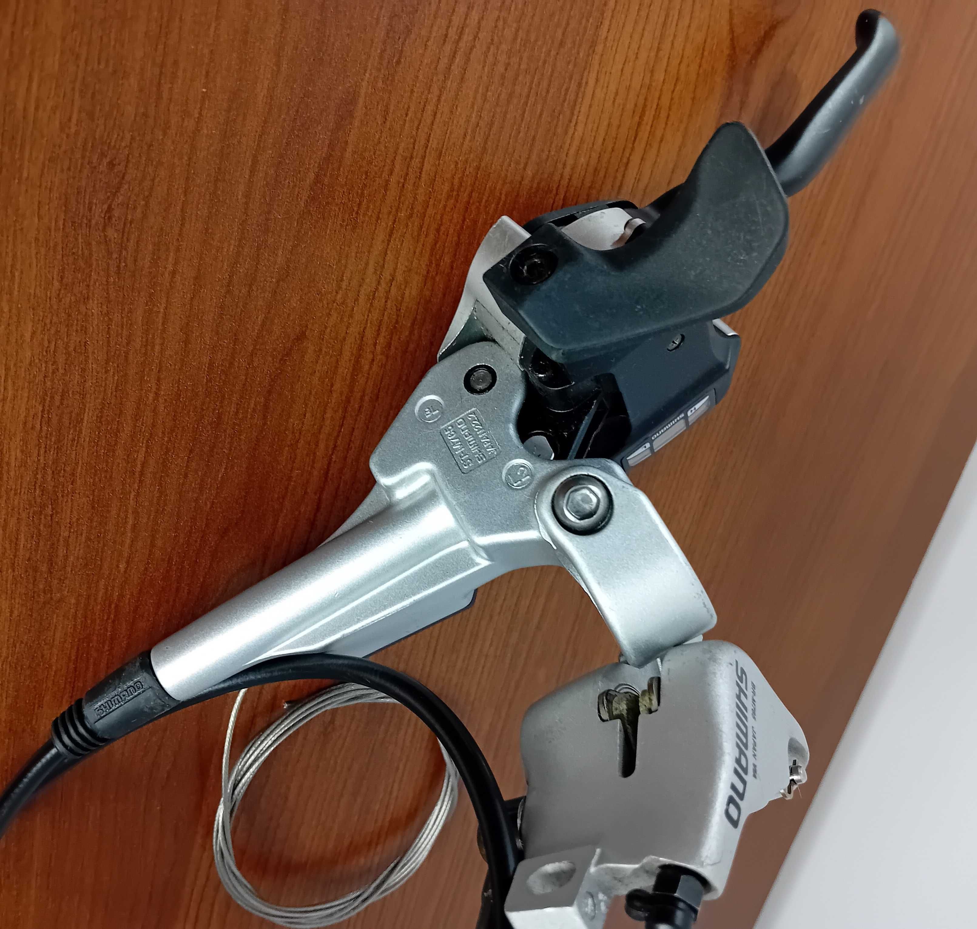 Klamkomanetka Shimano Deore XT ST-M765 i hamulec hydrauliczny/NOWA/.