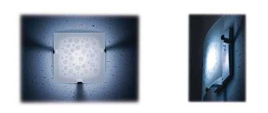 Дизайнерський вентилятор Blauberg Glory 100 з LED світлом