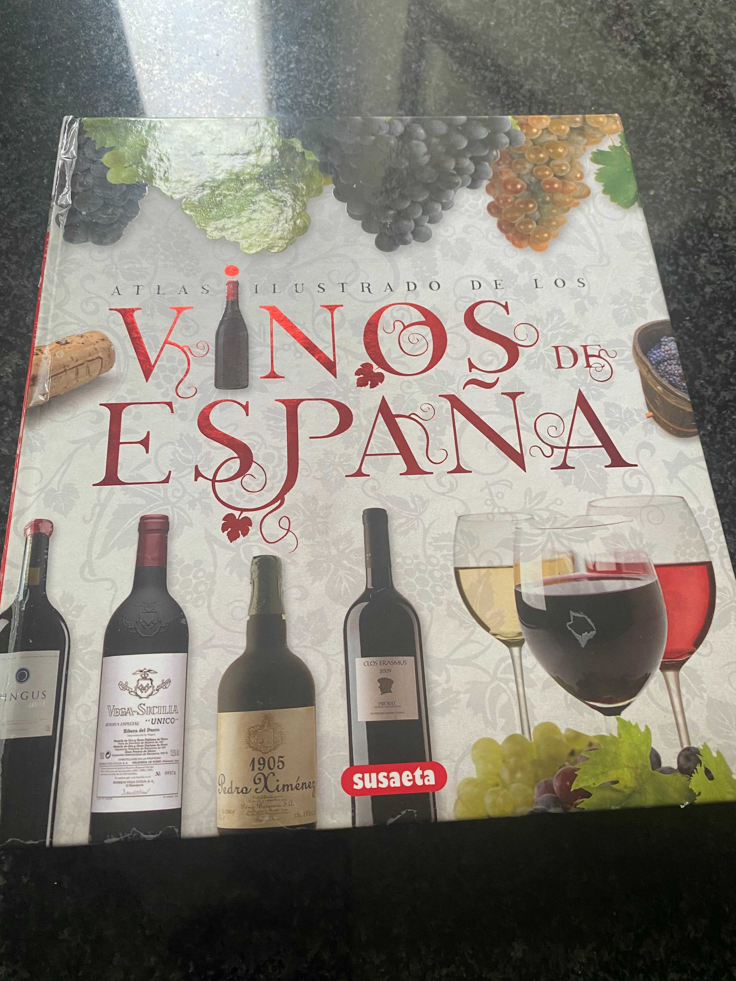 livro vinhos de espanha