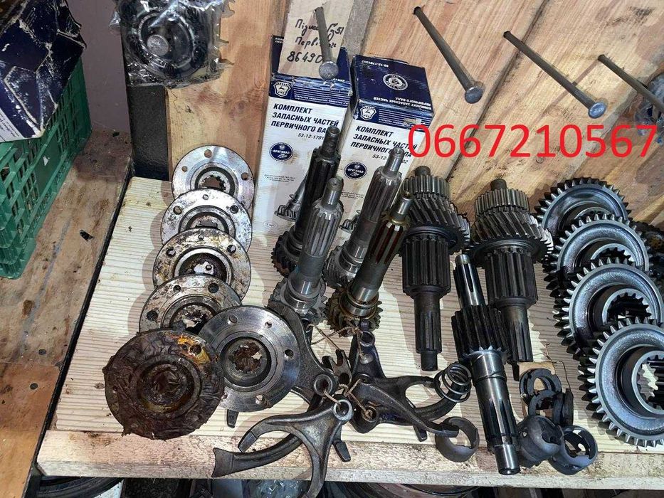 Шестерні коробки передач Газ 53, Газ 66, Газ 3307