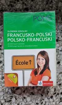 Pons słownik szkolny francusko-polski polsko-francuski