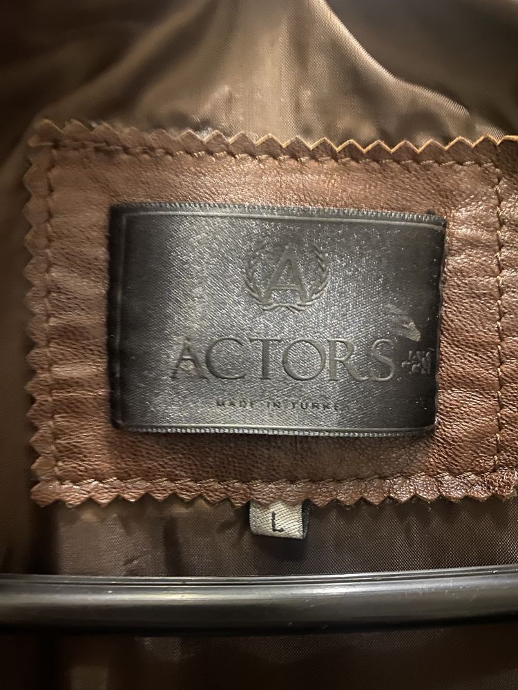 Чоловіча куртка натуральна кожа ACTORS
