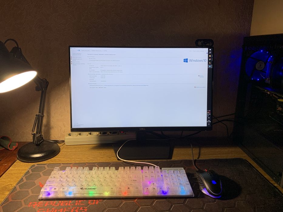 Игровой ПК 12 ядер / RX 570 / 32 ГБ + Монитор 24”