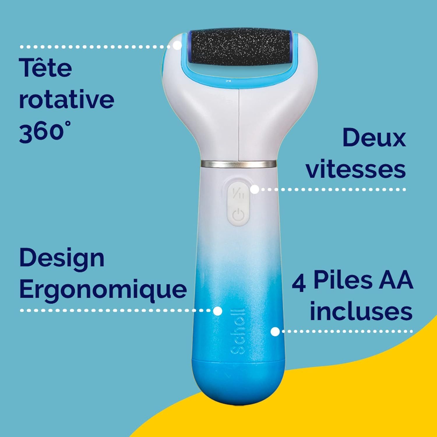 scholl velvet smooth elektroniczny pilnik do stóp z kryształkami