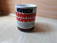 Duży kubek biurowy