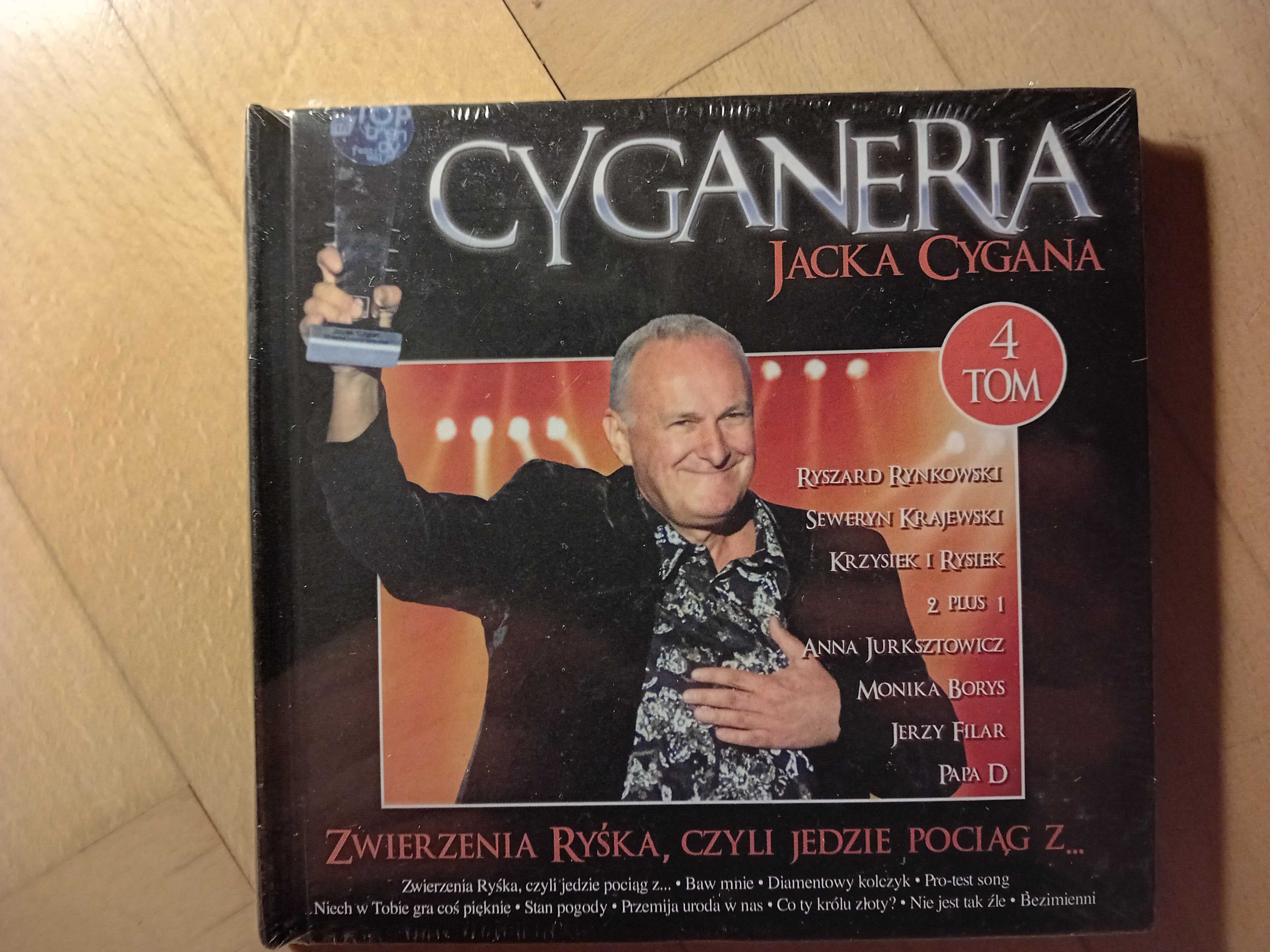 Płyty cd Cyganeria Jacka Cygana komplet 5 płyt