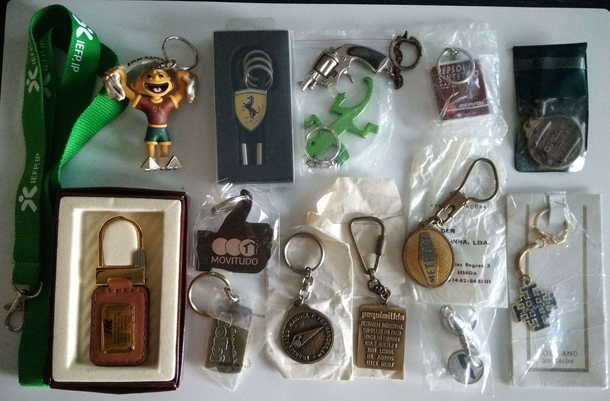 Porta chaves de colecção