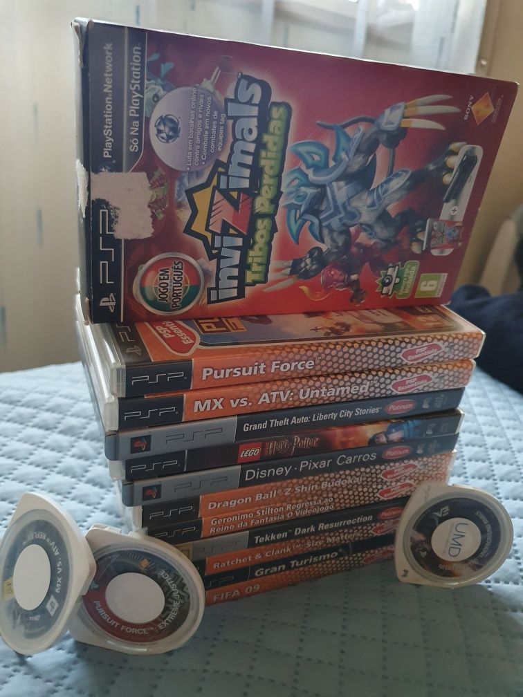 Vendo jogos para PSP