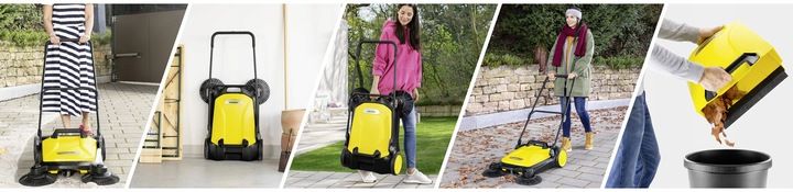 Karcher S 4 Twin 2w1 Zamiatarka Ręczna Komplet Xxl
