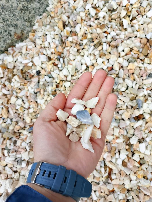 Grys Biało-Żółty / Transport / Kruszywa Ozdobne