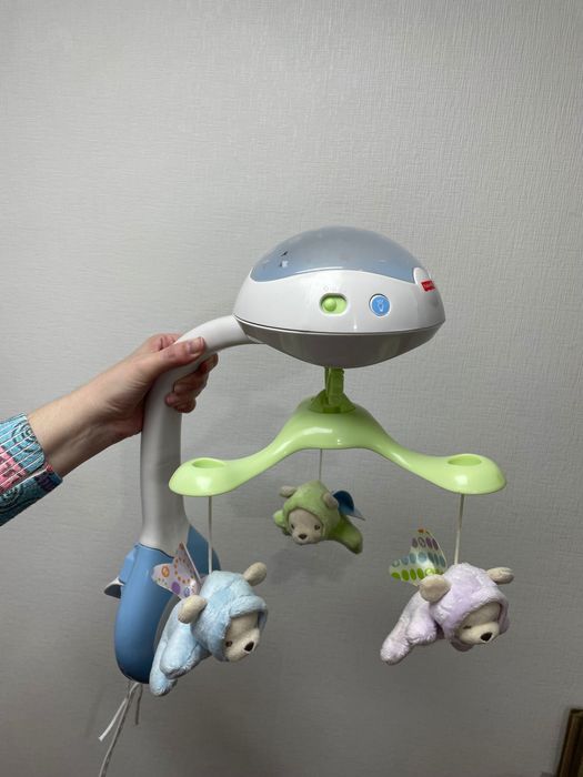 Мобіль на ліжечко Сни металика, та розвиваючи килимок