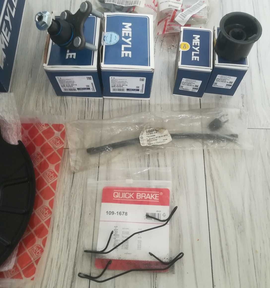 tarcze klocki sworzeń filtr tul caddy VW Golf V Passat Bora Touran