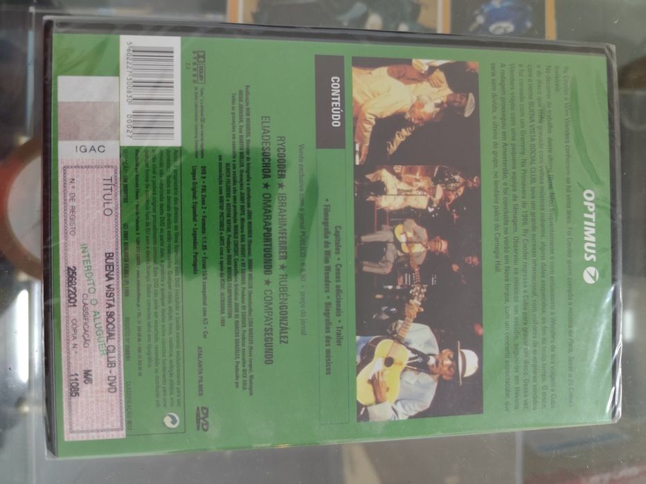 DVD Buena Vista Social Club (selado)