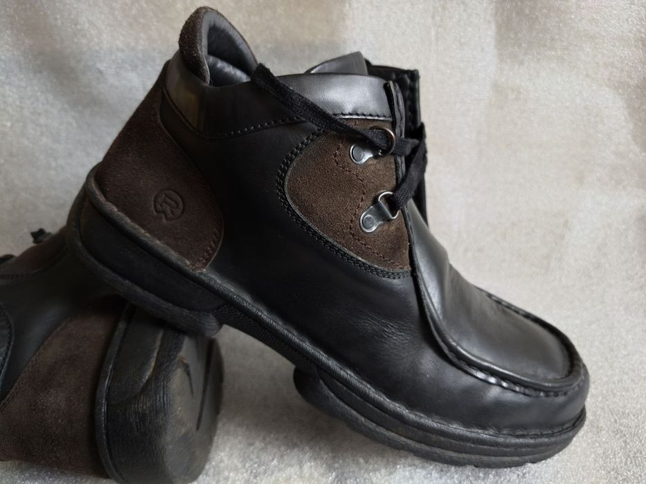 Мужские кожаные ботинки Ronde.Размер 45
