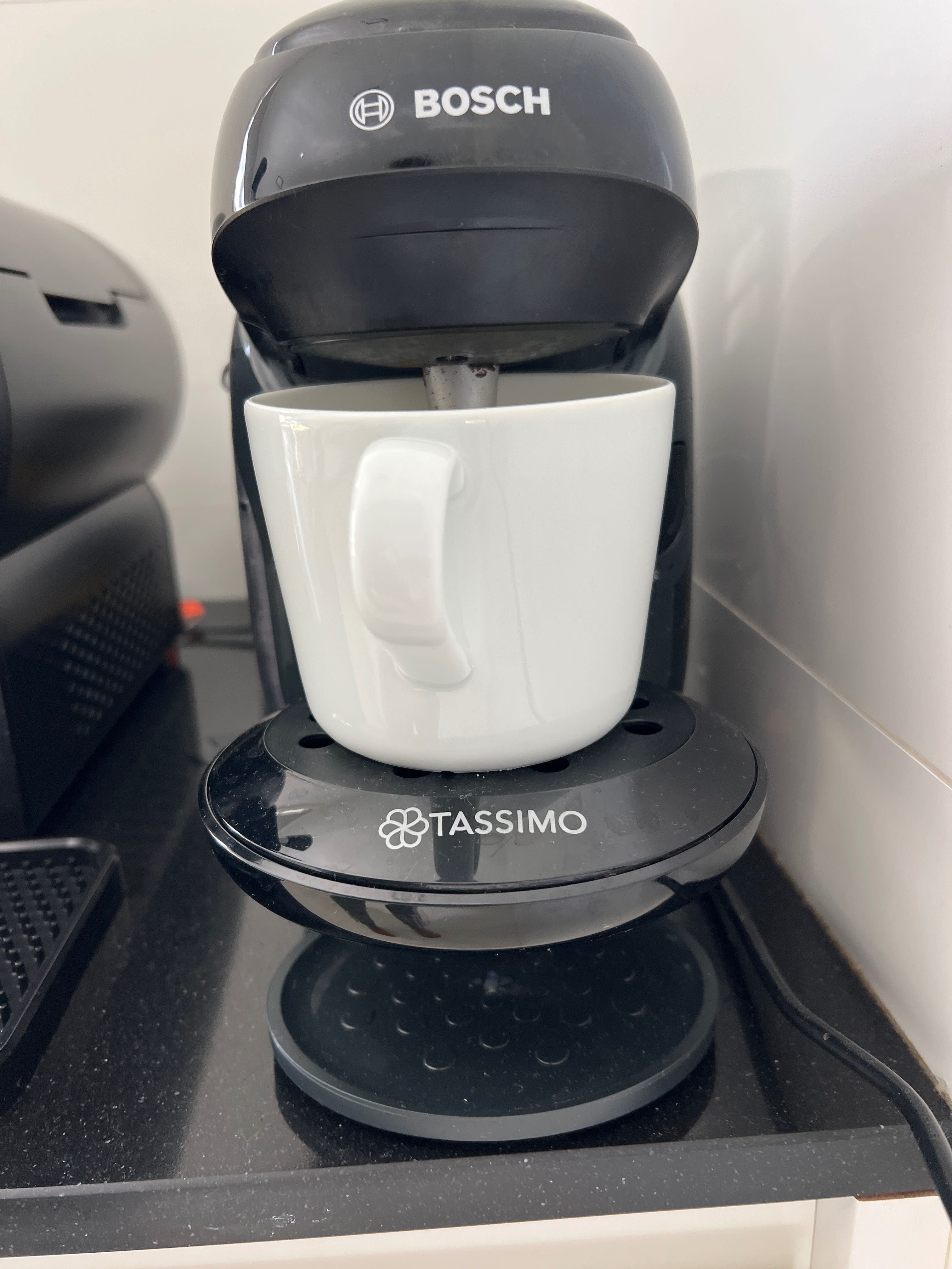 Máquina café Bosch preta