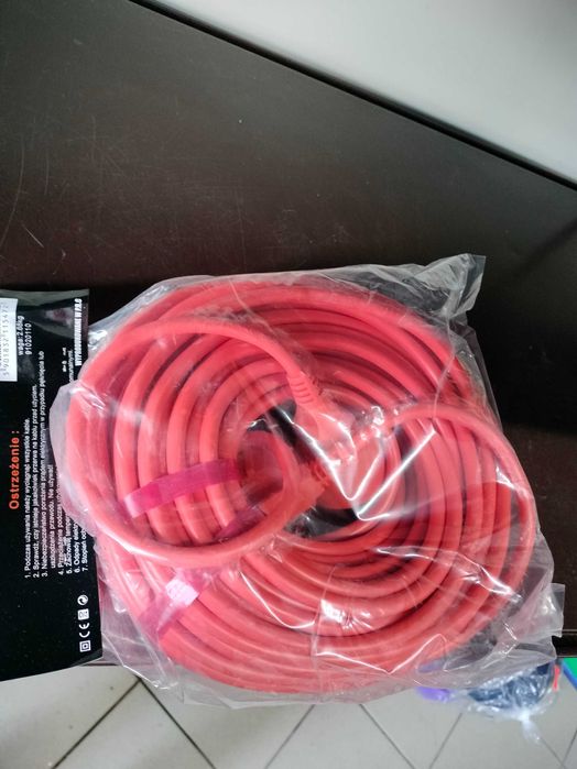 przedłużacz ogrodowy 30 metrów 2x2 promocja tani do kosiari ogrodu ta