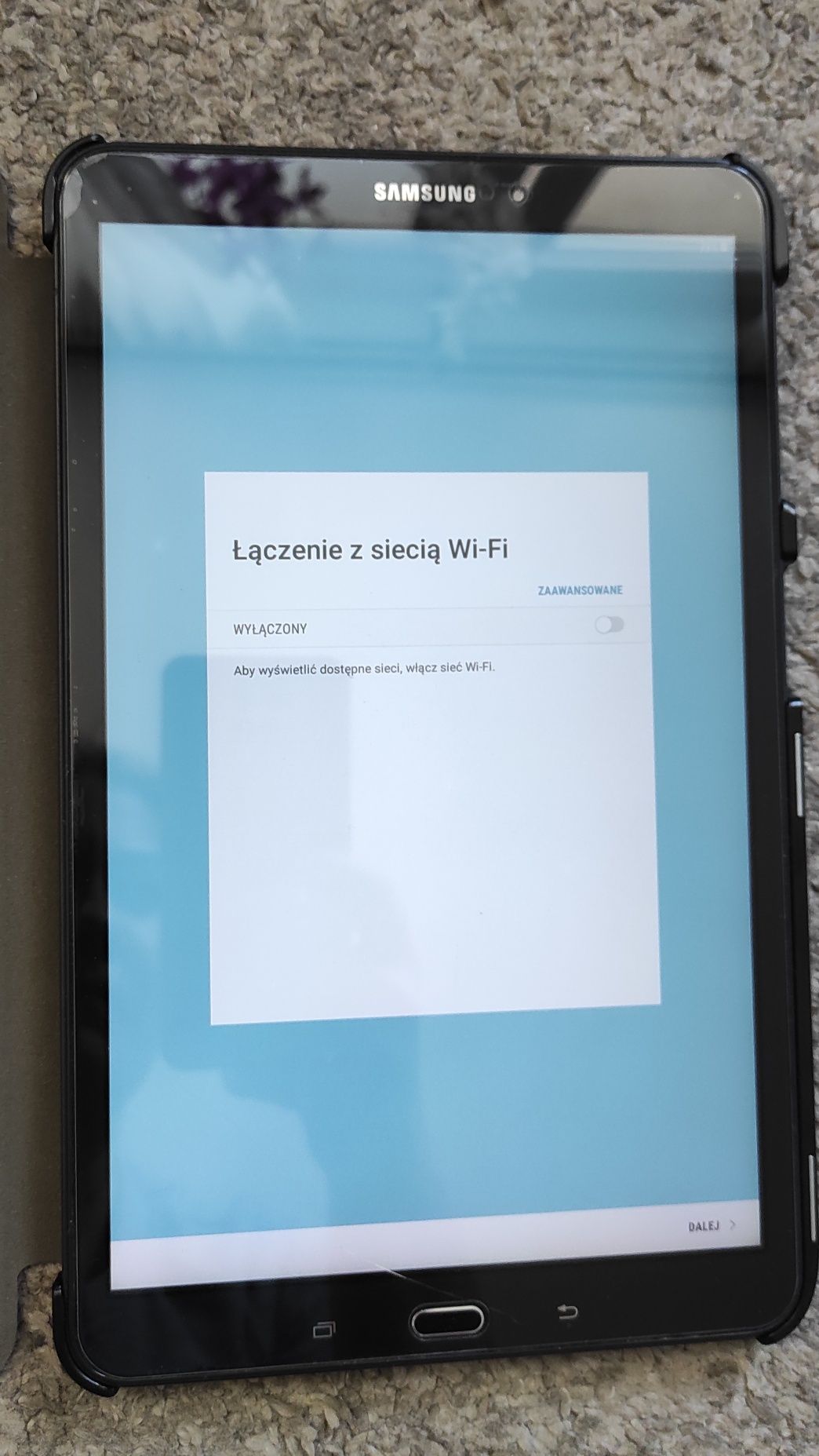 Tablet Galaxy Tab A 10.1