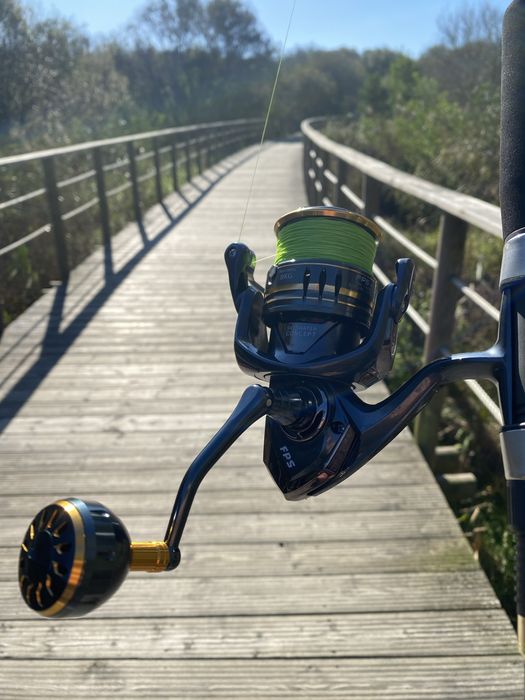 Carreto de pesca — forte e pronto a usar!