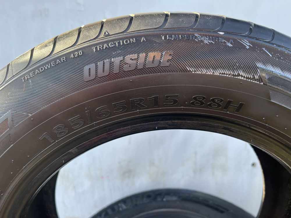 4x 185/65r15 Opony letnie Kumho EcoWing ES01 Nr25A