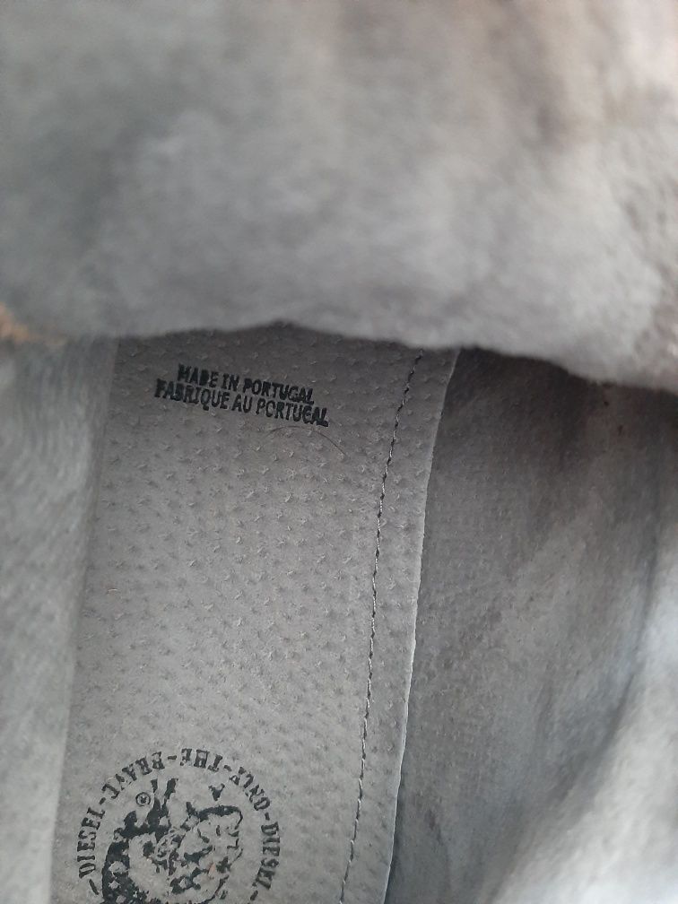 Nowe oryginalne skórzane buty Diesel Only The Brave r.41 skóra natural