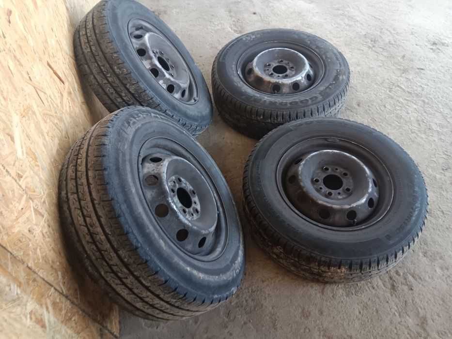 Fiat Ducato III koło felga felgi stalowe komplet 15" Opony KPL jumper