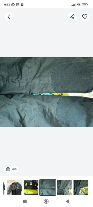 Демісезонна куртка H&M+штани на шлейках