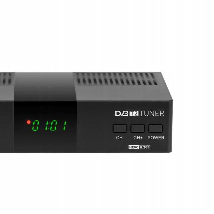 Tuner dvb-t2 h.265 hevc kruger&matz HDMI SCART PVR EPG USB dekoder