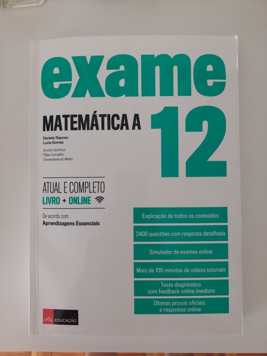 Livro de apoio Exame Matemática A