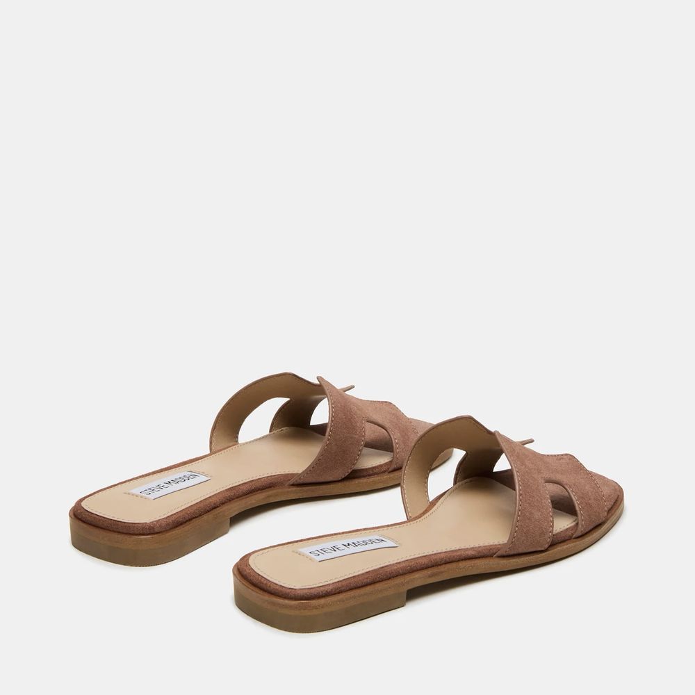 Жіночі шльопки тапочки Steve Madden Hadyn Mocha ОРИГІНАЛ
