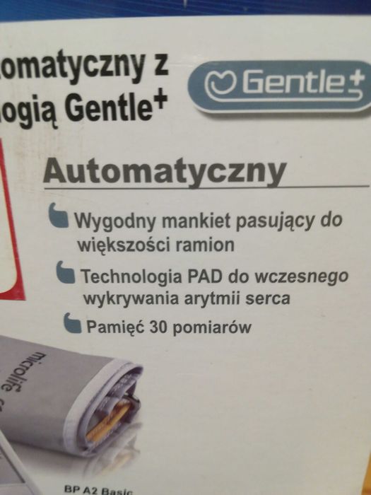 Cisnieniomierz automatyczny z technologią Gentle+