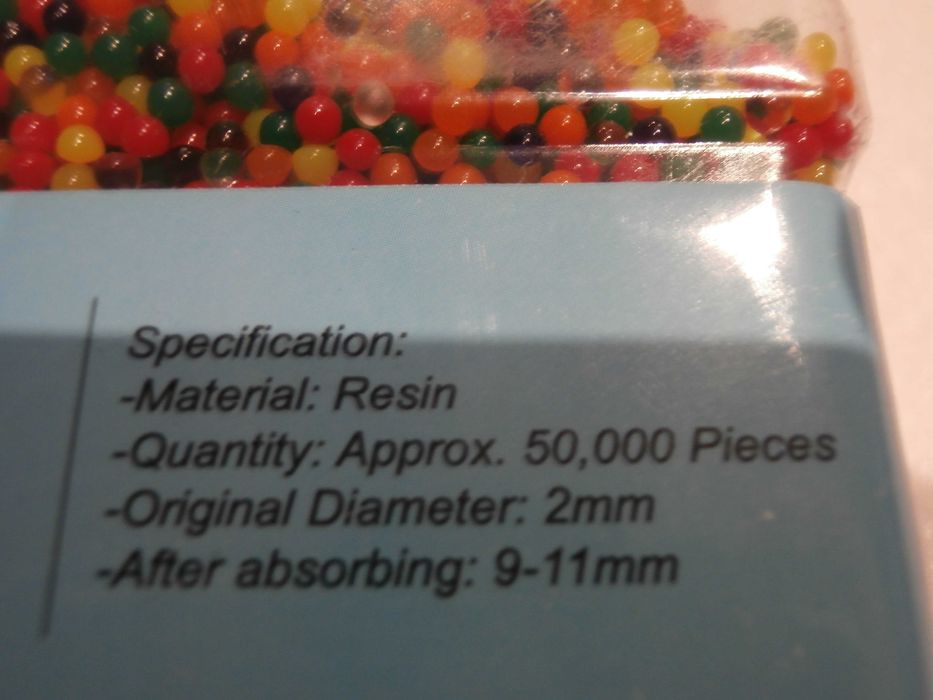 Kulki hydrożelowe 50 000 szt ! żelowe wodne wypełnienie donic itp