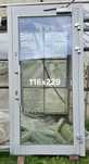 Drzwi aluminiowe solidne sklepowe