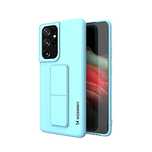 Wozinsky Kickstand Case elastyczne silikonowe etui z podstawką Samsung