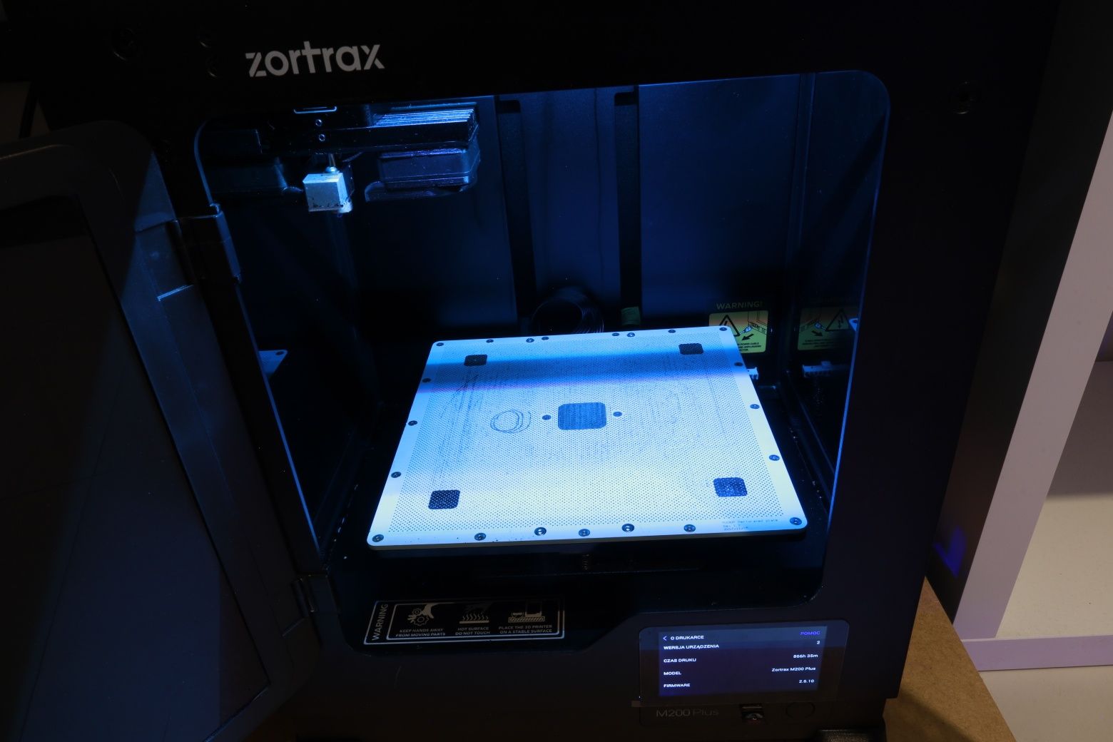 2x Drukarki 3D Zortrax M200 Plus + HEPA