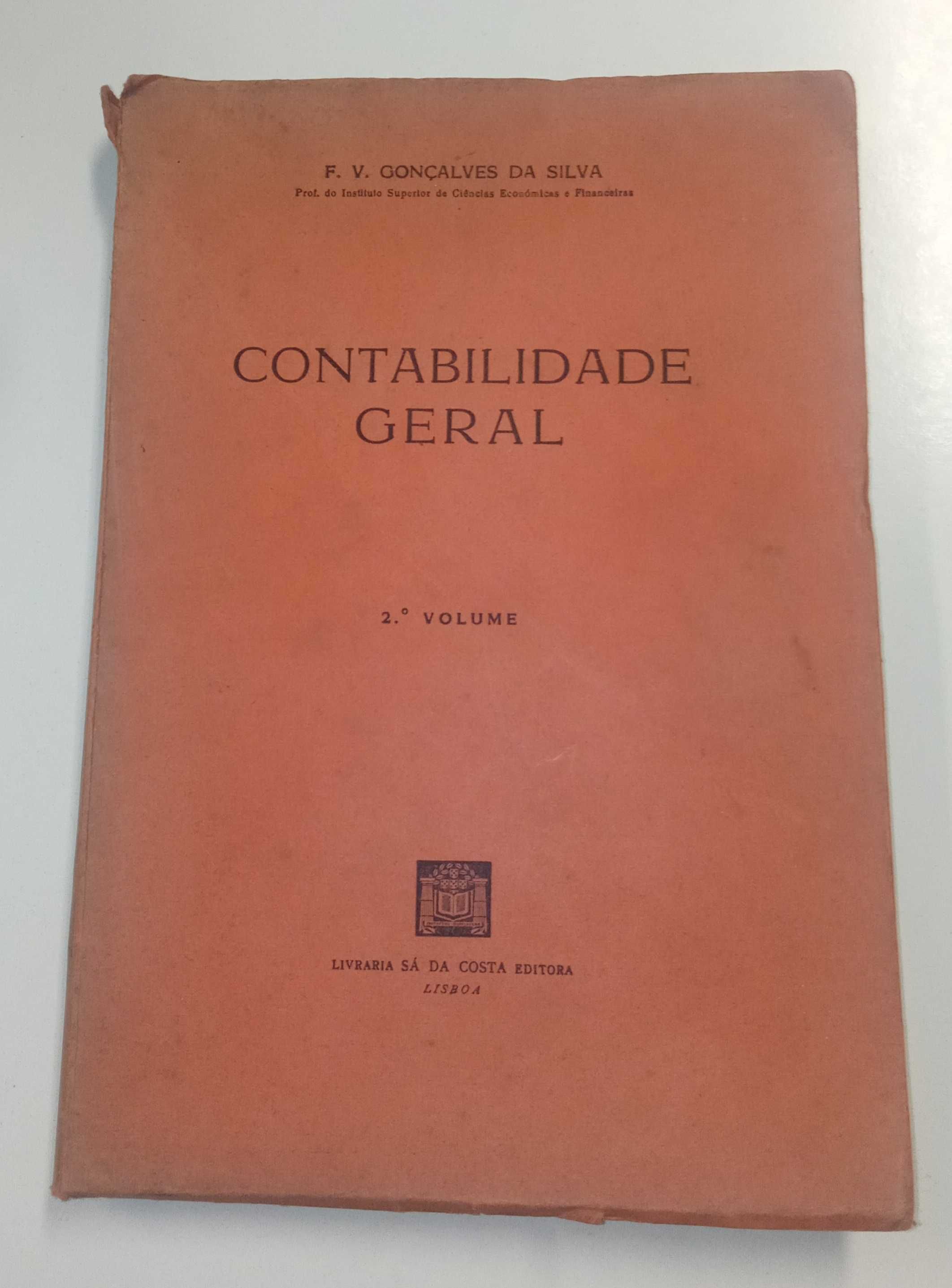 1a edição: Contabilidade Geral, de F. V. Gonçalves da Silva