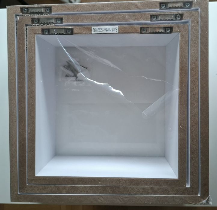 Cubos ou estante de decoração branco estilo Ikea e Leroy Merlin