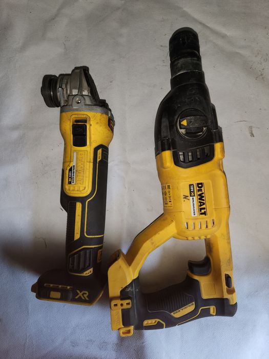 Zestaw dewalt szlifierka dcg405 oraz młotowiertarka dch133