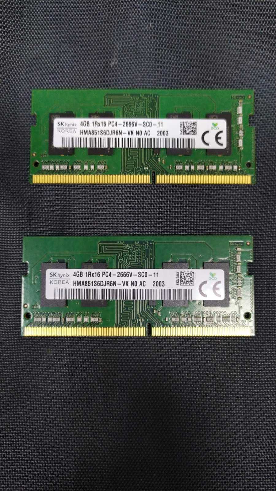 Оперативна память DDR4 Kingston 4G 1Rx16 PC4 - 2666v-SC0-11