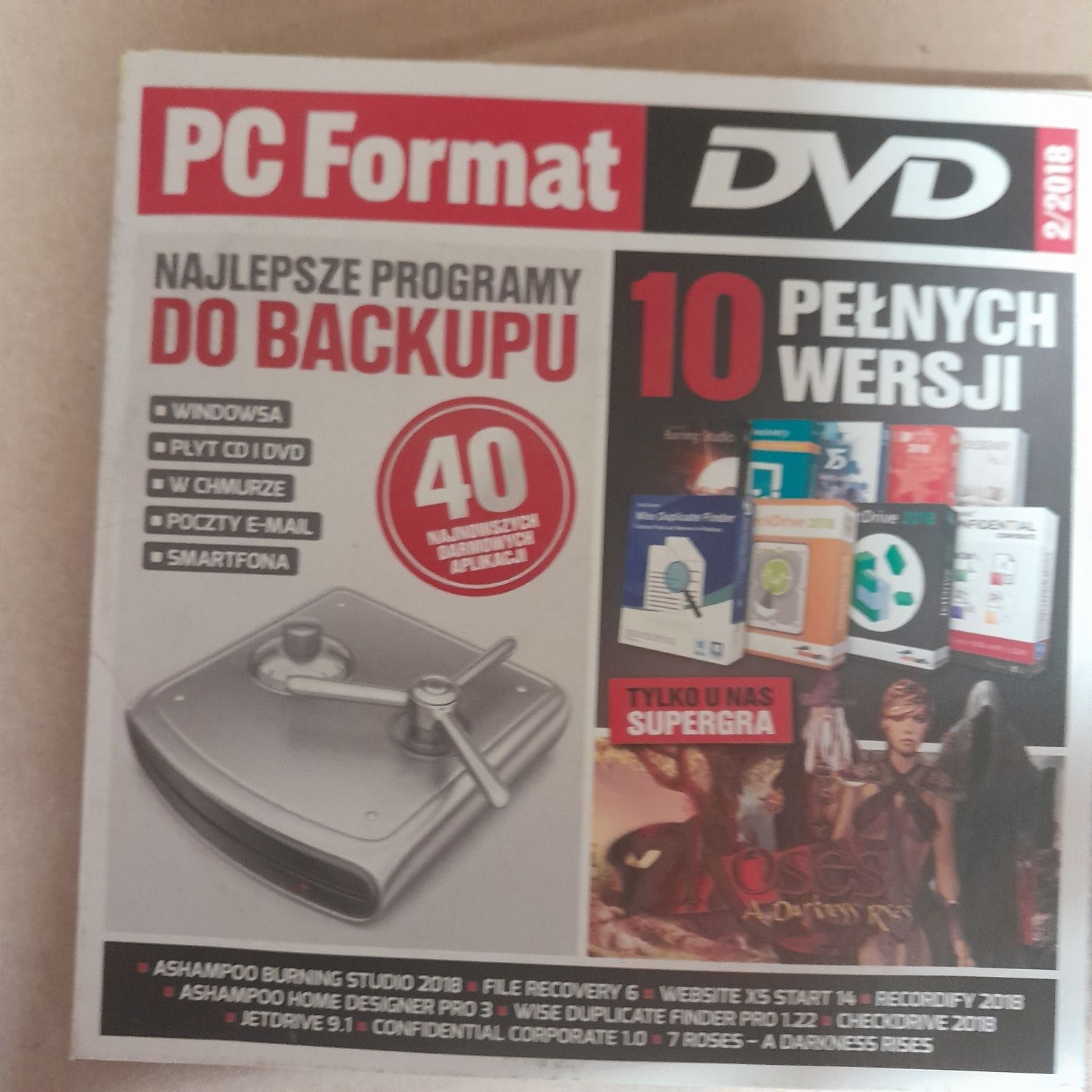 Płyty na PC z magazynu PC Format