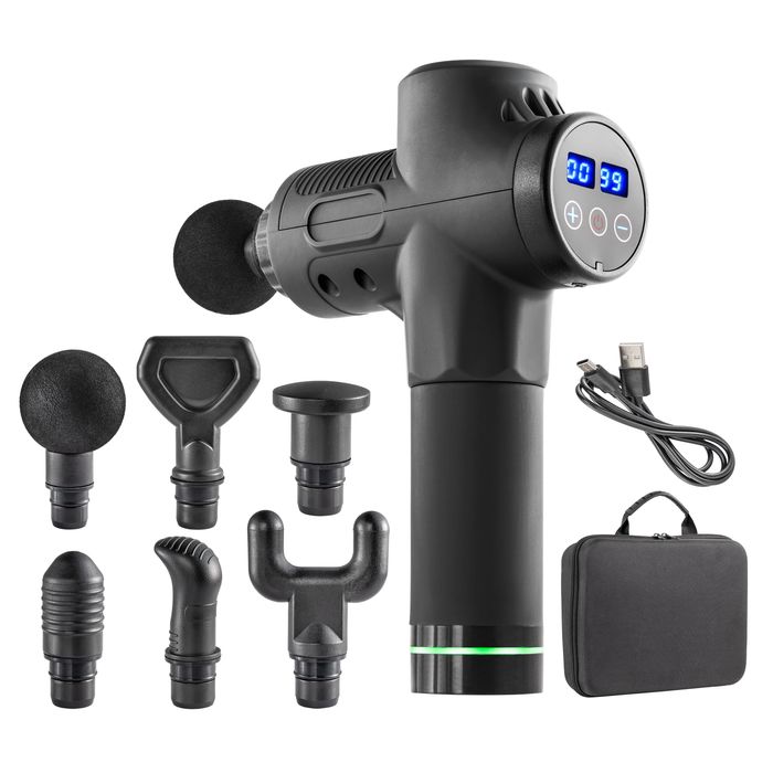 Якісний перкусійний ручний масажер пістолет Массажер пистолет